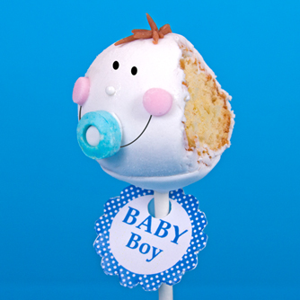 Popcakes bébé garçon